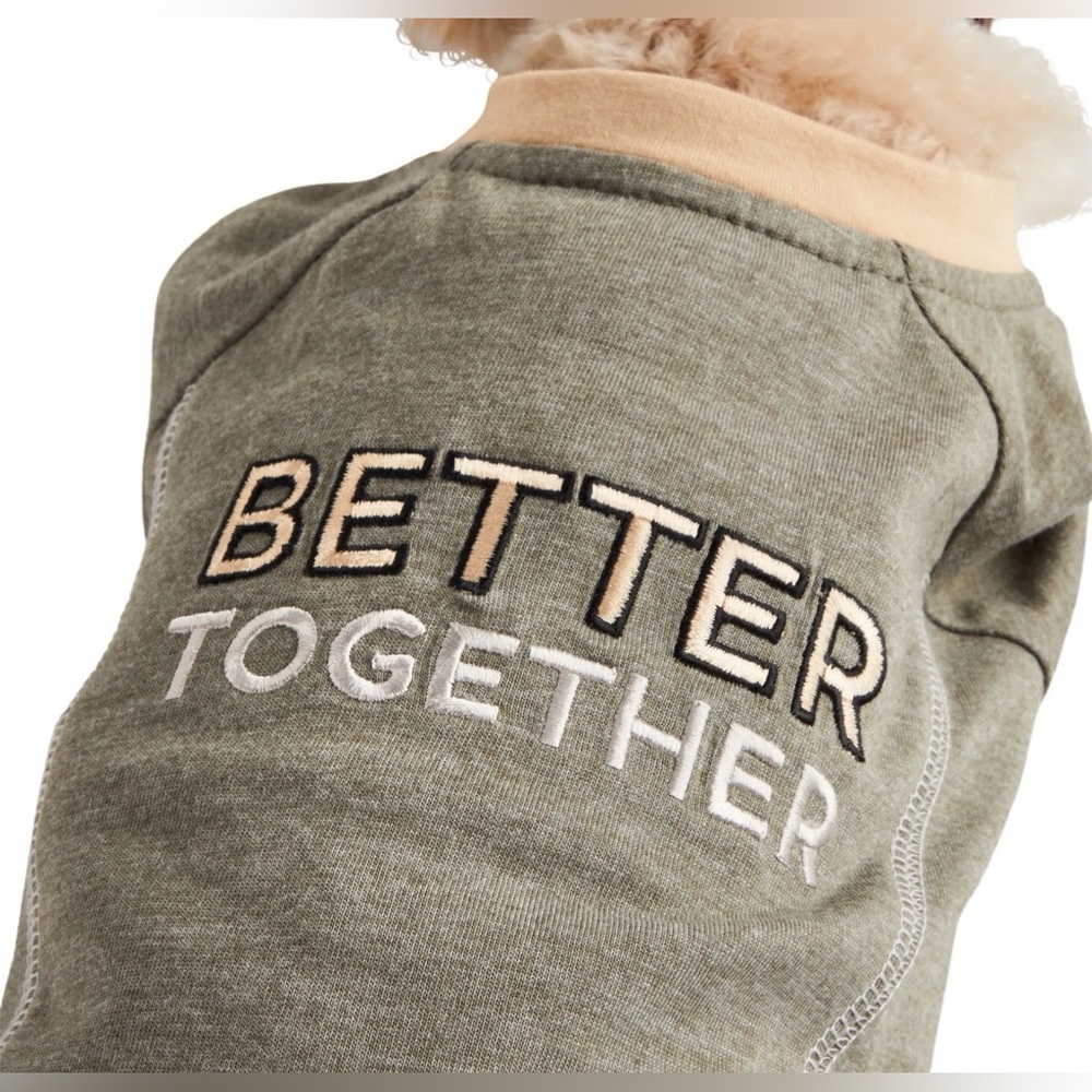 Reddy Better Together Panel Tee for Dogs S